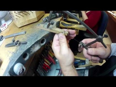 How to Rebuild a Prong and Resize a Heirloom Ring