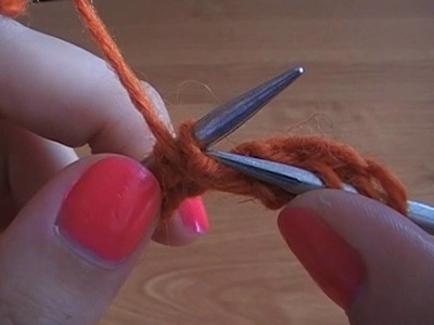 No 3# oczka lewe na drutach - How to Knit - Absolute Beginner Knitting