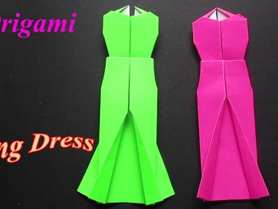 Origami Dress - Easy Origami Dress Step By Step