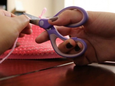 Rainy's Vlog #5 - How to Make Crocheted Slippers Out of Flip-Flops