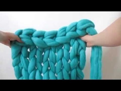 Arm Knitting: Casting Off