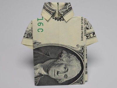 Dollar Origami: Shirt | 1 Dollar | Easy tutorials and how to's for everyone #Urbanskills