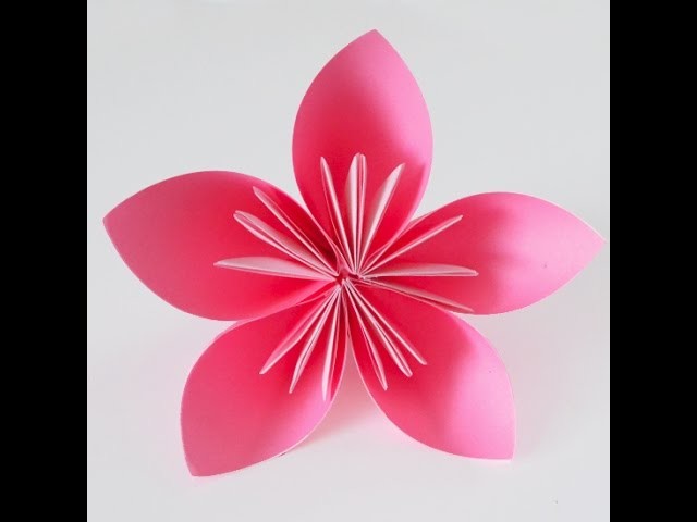 Easy Origami | How To Make A Flower By Paper | Origami For Beginner