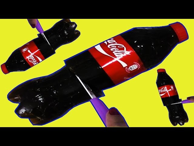 Gummy coca cola diy giant gummy cola bottle botella gigante de gominola como hacer crafts diy