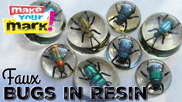 How to: Faux Bugs In Resin