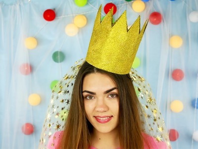 How to Make a  Princess Birthday Crown