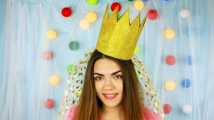 How to Make a  Princess Birthday Crown