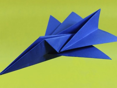 How To Make A Simplified Paper Jet!