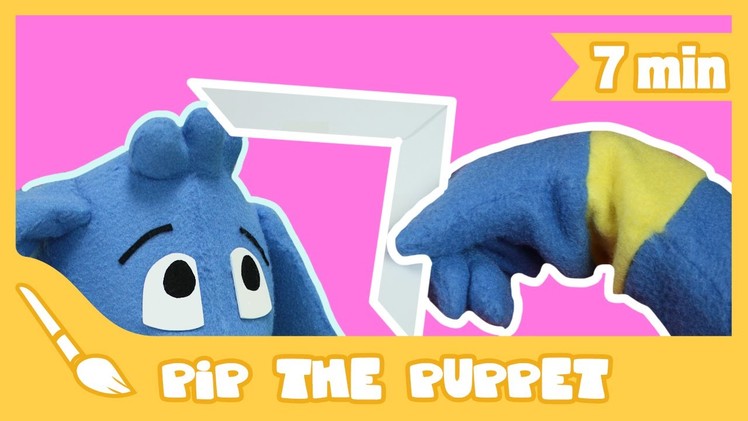 How to Make a Super Paper Boomerang | Pip The Puppet