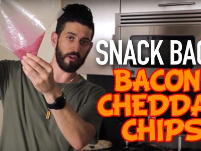 How to make Bacon Cheddar Chips | Snack Back