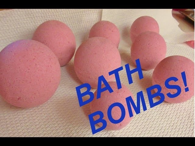 HOW TO MAKE BATH BOMBS - DETAILED INSTRUCTIONS