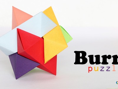 How to make : Burr Puzzle - Origamy Puzzle