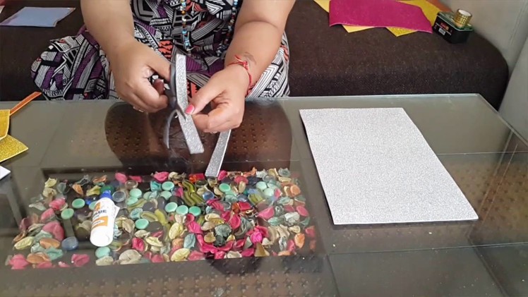 How to make decorative paper.file folders