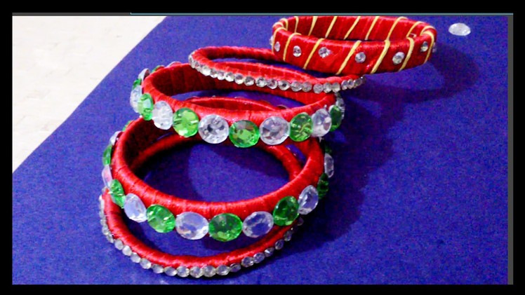 How to make fancy bangles from old bangles