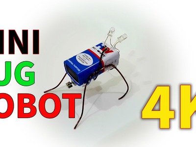 How to make Mini Bug Bot | Ant Robot | Very Easy & Super Simple!