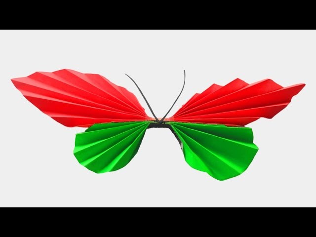 How To Make Paper Butterfly Simple And Easy