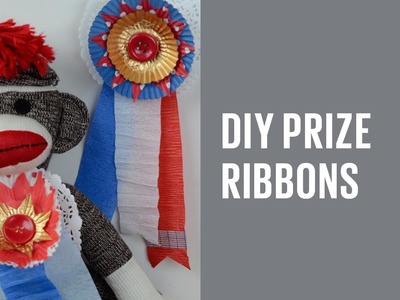 How to make prize ribbons