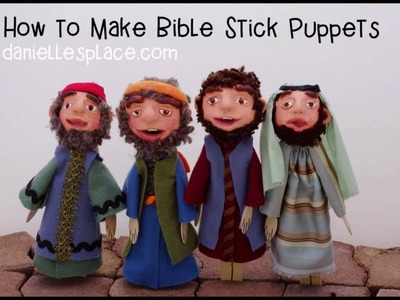 How to Make Stick Puppets