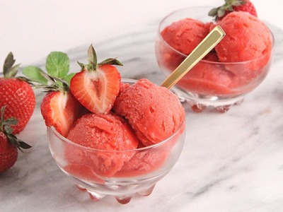 How to Make Strawberry Sorbet | Episode 1067