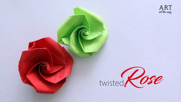How to make : Twisted Rose