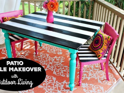 HOW TO: Patio Table Makeover