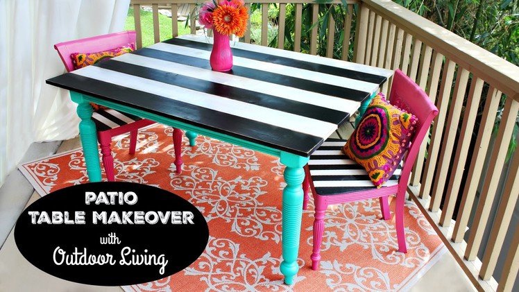 HOW TO: Patio Table Makeover