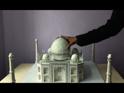 LAST VIDEO | Finishing things up | How to make a model of Taj Mahal | Architecture Model Making