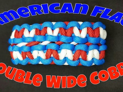 Paracord How To Make An American Flag Double Wide Cobra