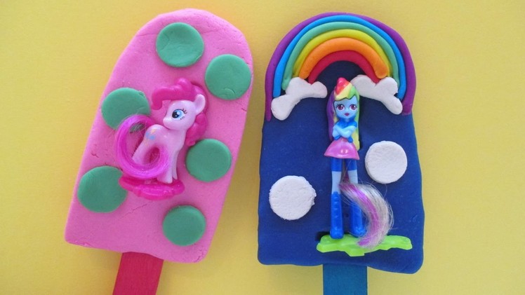 Play Doh My Little Pony Ice Cream Popsicle How to Make Video for Kids