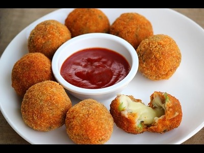 Chicken cheese balls - Foodvedam