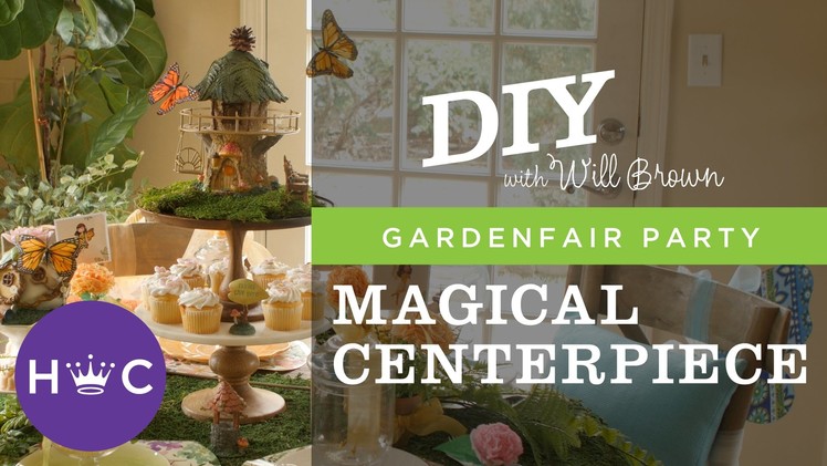 DIY Fairy Garden Centerpiece