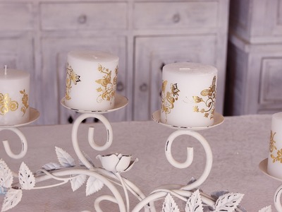 How to Embellish Candles