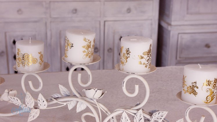 How to Embellish Candles