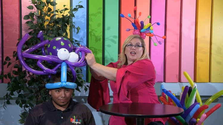 How To Make a Balloon Octopus Hat