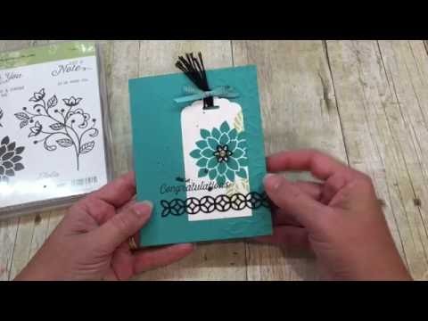 How to make a beautiful Flourishing Phrases Card