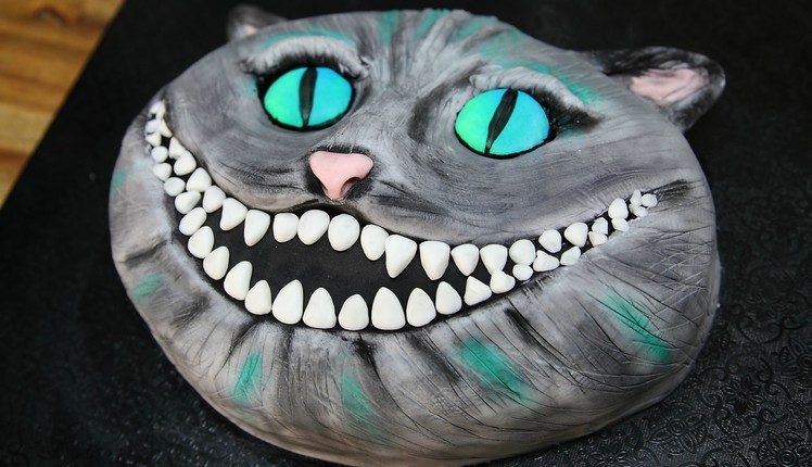 How To Make A Cheshire Cat Cake - CAKE STYLE - Tim Burton Alice in Wonderland