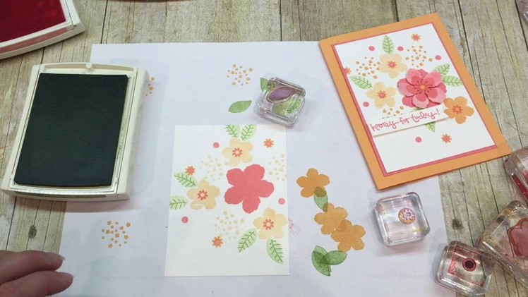 How to make a gorgeous Floral Card using Botanical Blooms