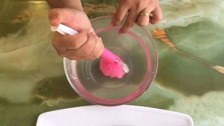 How to make amazing 3D Gelatin Jelly Art   Rose