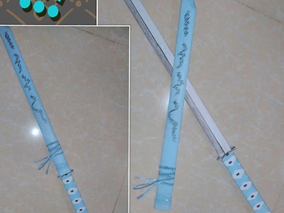 How to make paper Katana sword