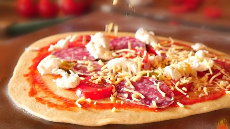 HOW TO MAKE PIZZA - Home made pizza from the braai