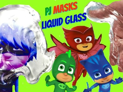 How to Make PJ MASKS Liquid Glass! Help Save Peppa the Pig and Dory from Luna Girl & Romeo!