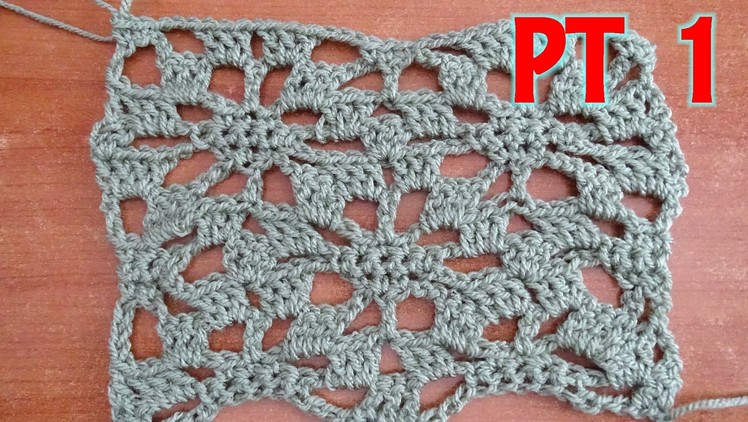 Lacy Star PART 1 - Crochet Tutorial