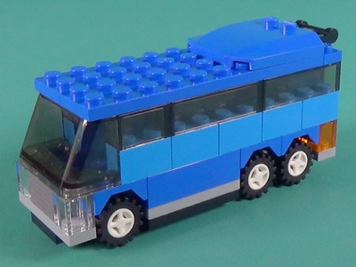 Lego Bus Building Instructions - Lego Classic 10697 "How To"