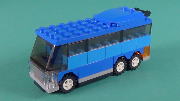 Lego Bus Building Instructions - Lego Classic 10697 "How To"