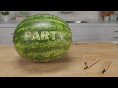 How to Carve a Watermelon
