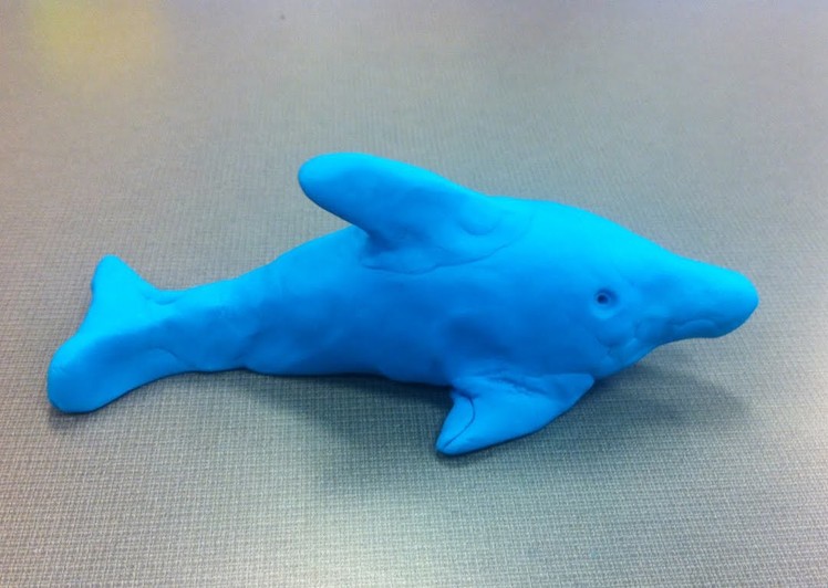 How to clay a DOLPHIN by Play Doh