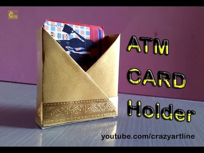 How to make a ATM card holder