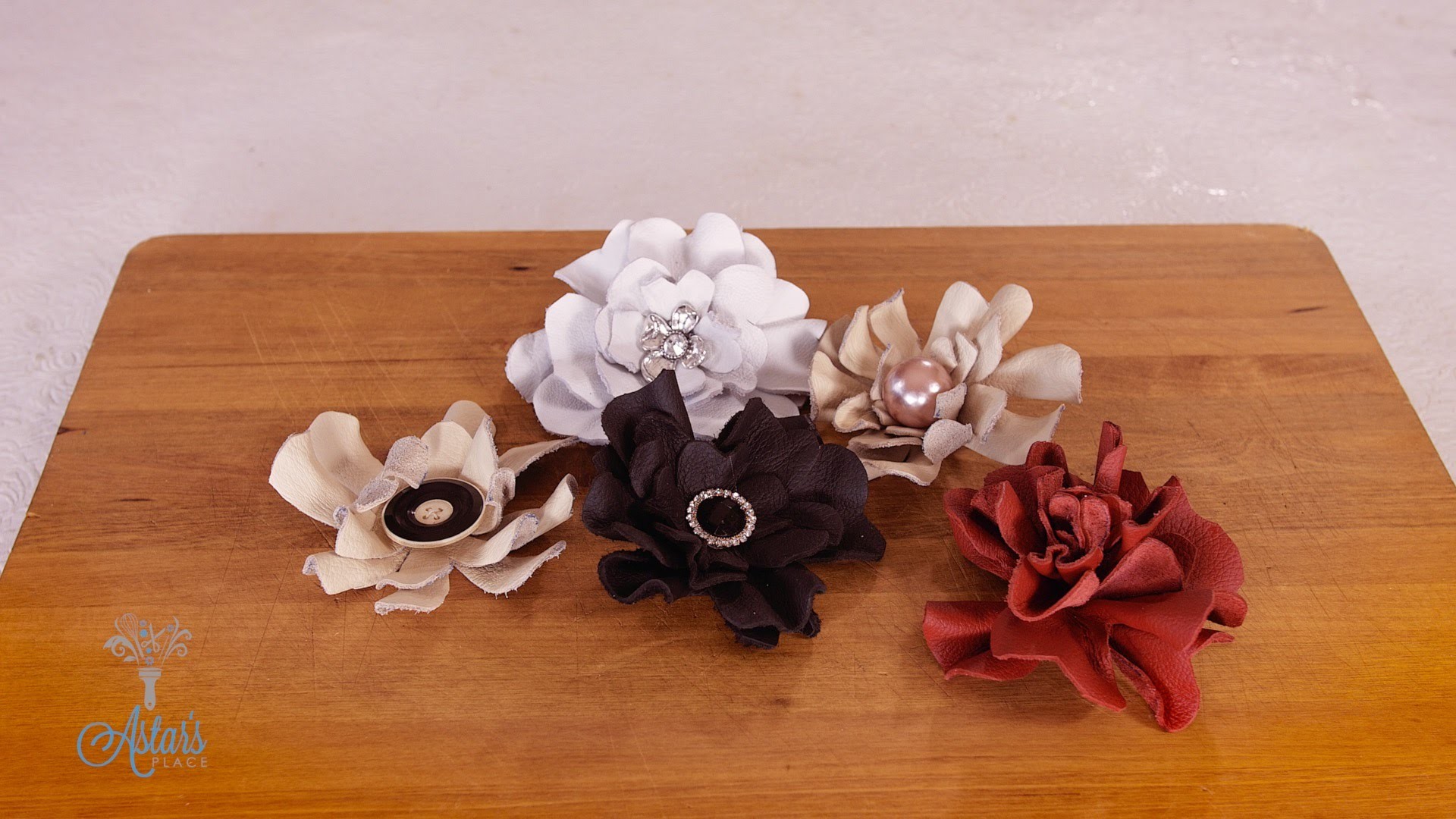 How to Make a Leather Rose