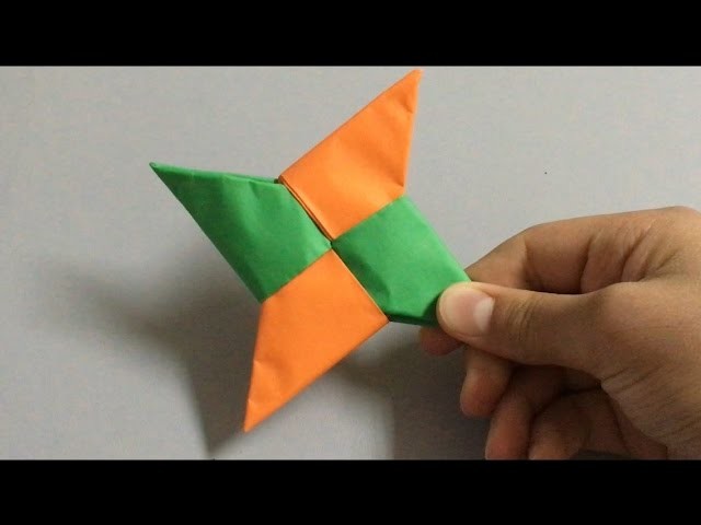 How to make a paper Ninja Star | Origami Stuff