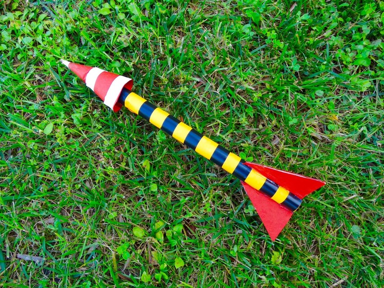 How To Make a Paper Rocket That Fly - Easy Rocket Launcher you can do at home | DIY